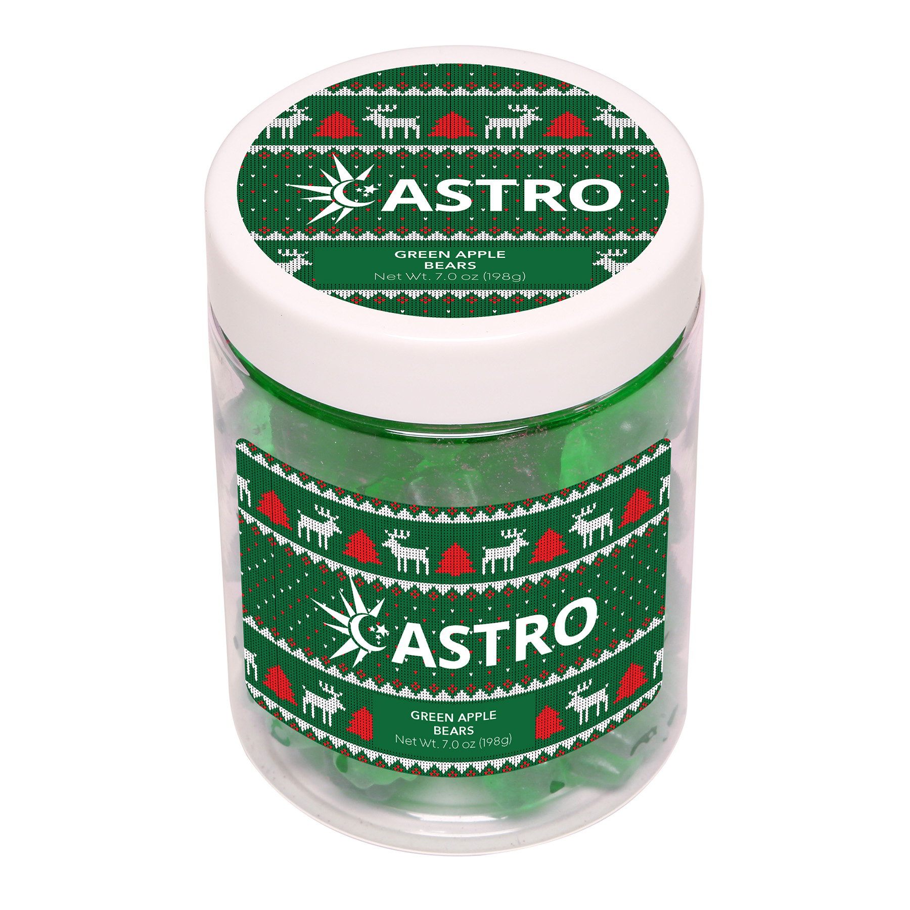 Albanese® Green Apple Gummi Bears: Large Jar 3