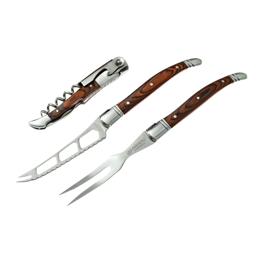 Laguiole California Cheese Knife Set 4