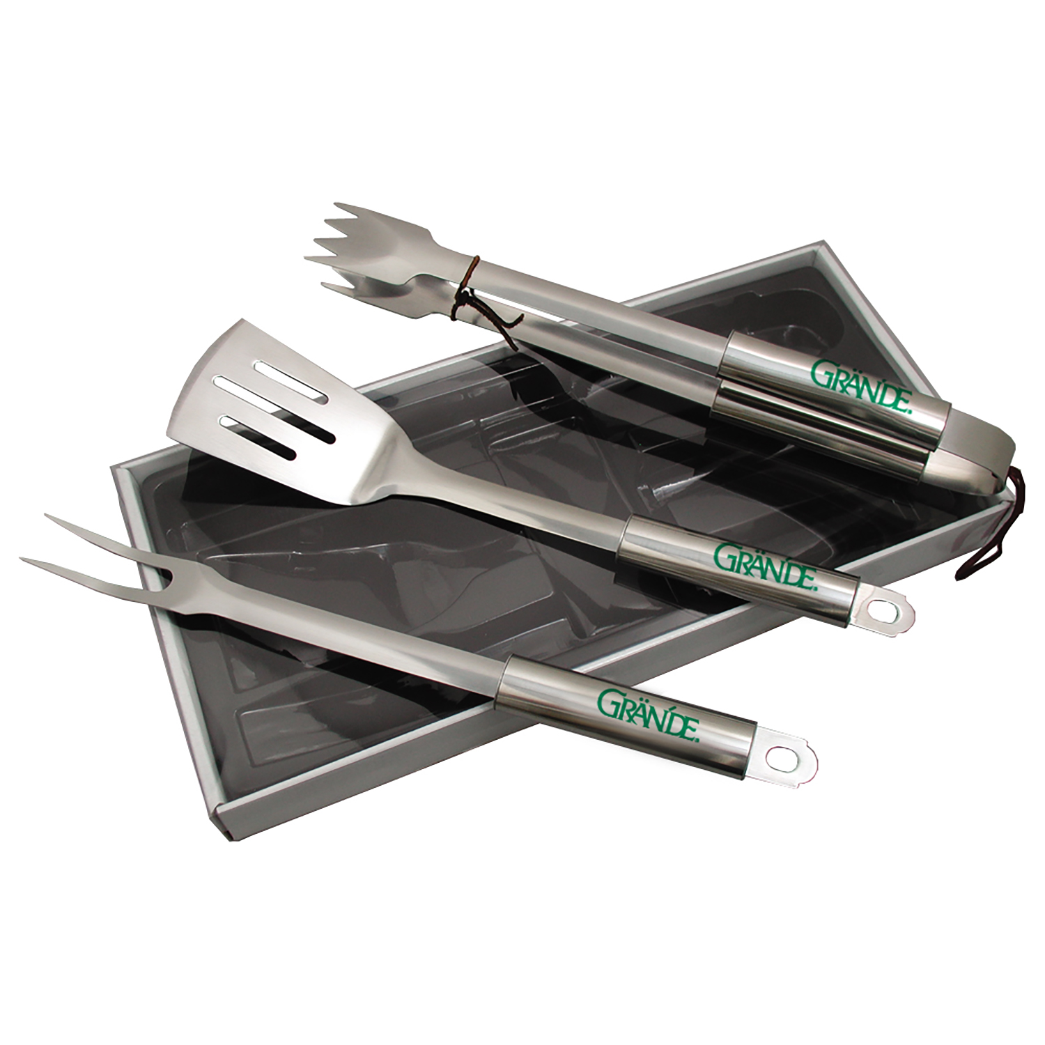 Premium Stainless Steel BBQ Set 3