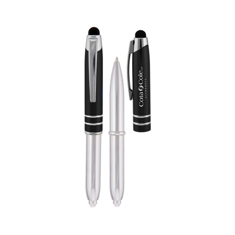 Madison 3-In-1 Ballpoint Stylus Pen (Red) 4