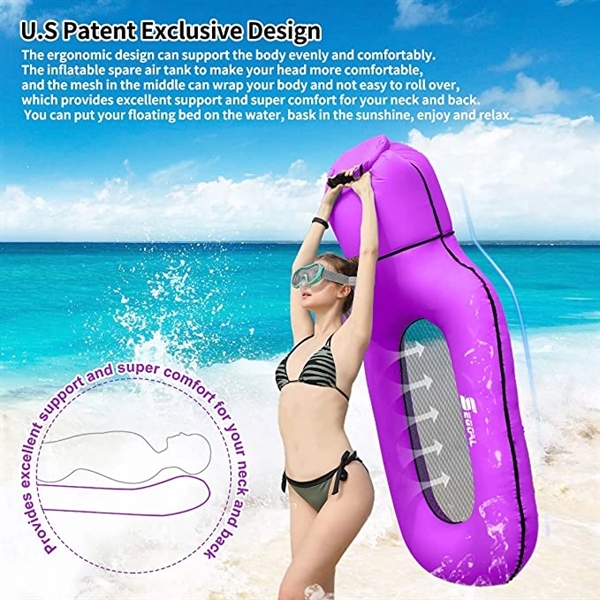 Inflatable Pool Floats Adult 4