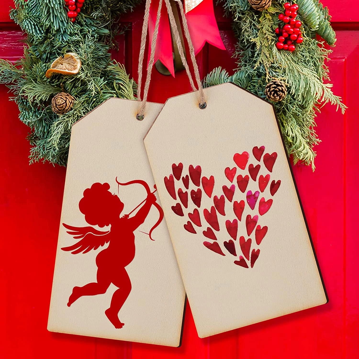 Ultra Vivid Ecowood Ornament-Hang Tag 6