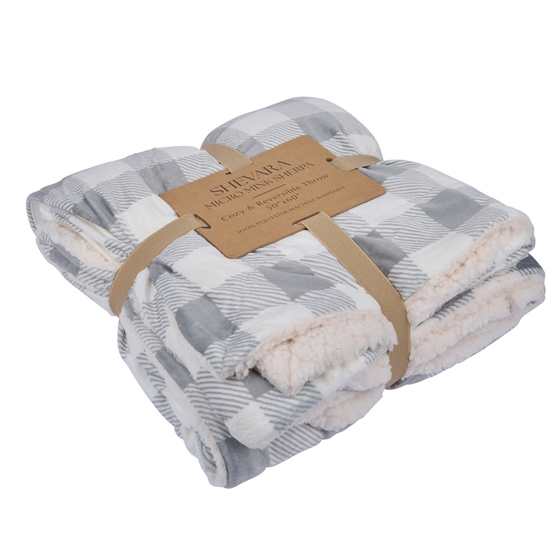 Brookline Micro Mink Sherpa Blanket 33