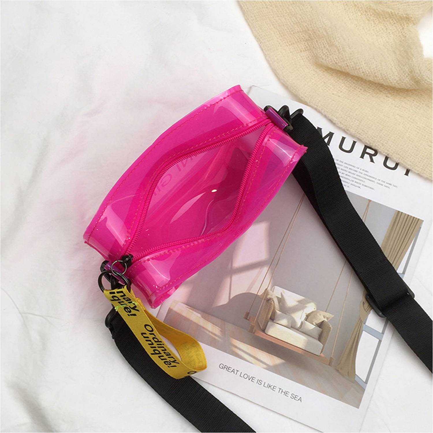 PVC Mini Clear Crossbody Bag 1
