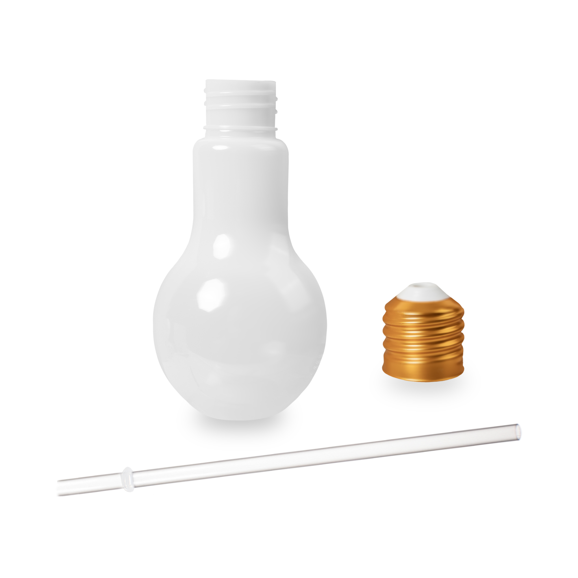 16oz LED Light Bulb Cup with Straw 9