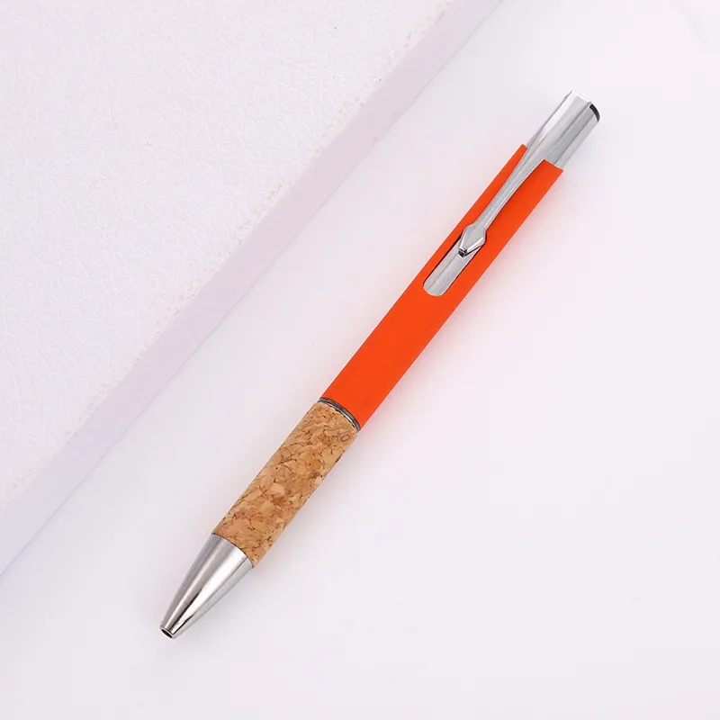 Softy Metal Pen with Natural Cork Grip 4