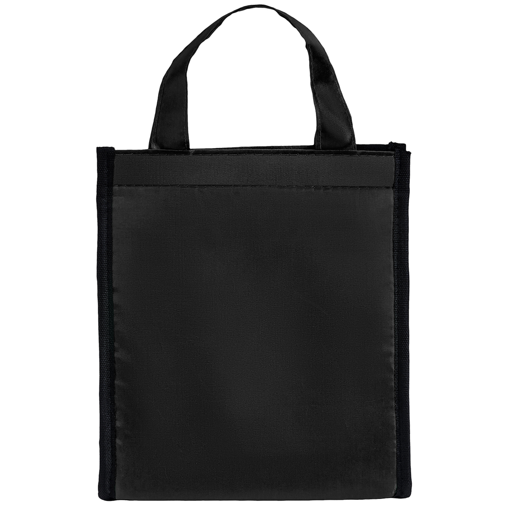 210D Insulated Lunch Tote Bag w/ Self Fabric Handles