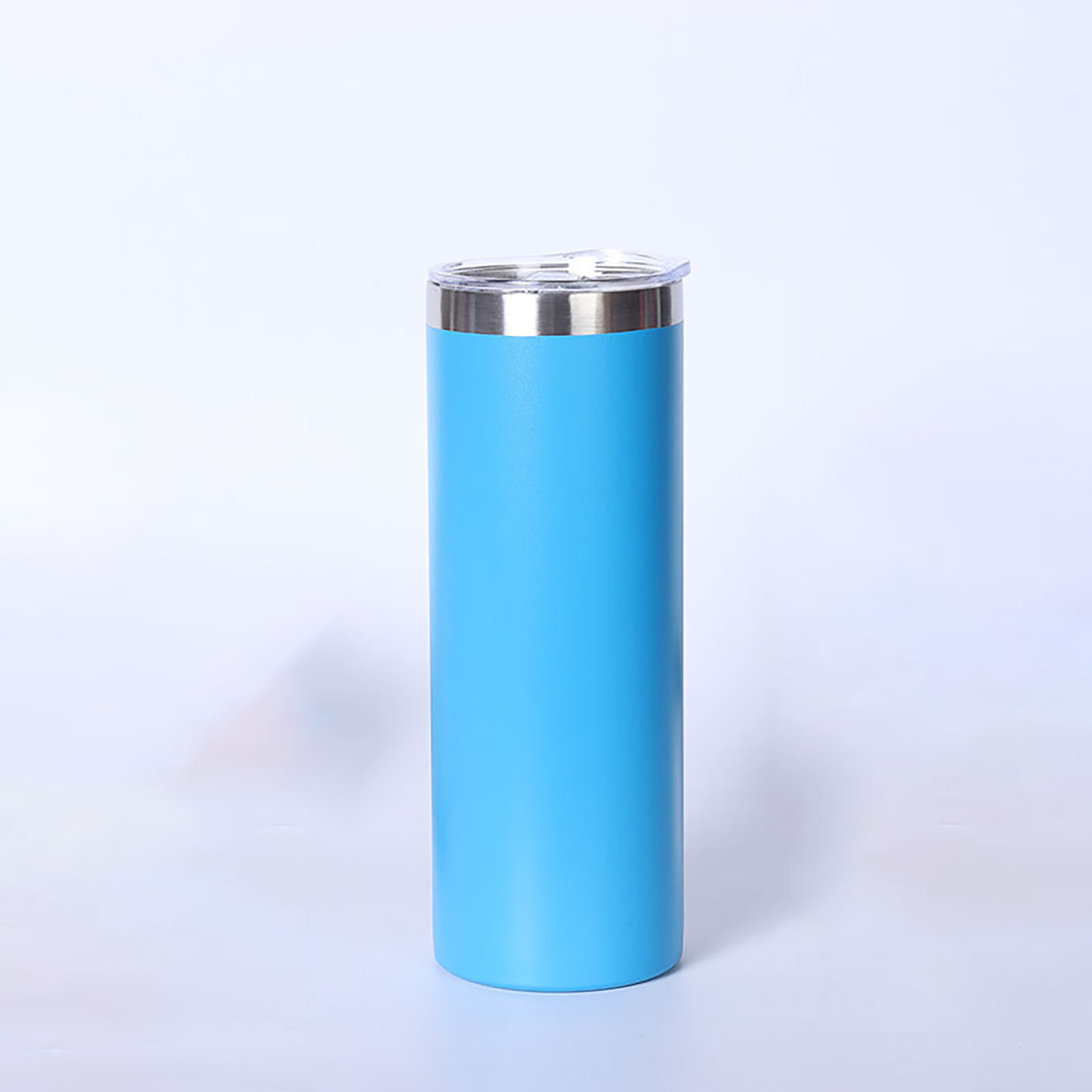 Skinny Tumblers with Straws and Lids 8