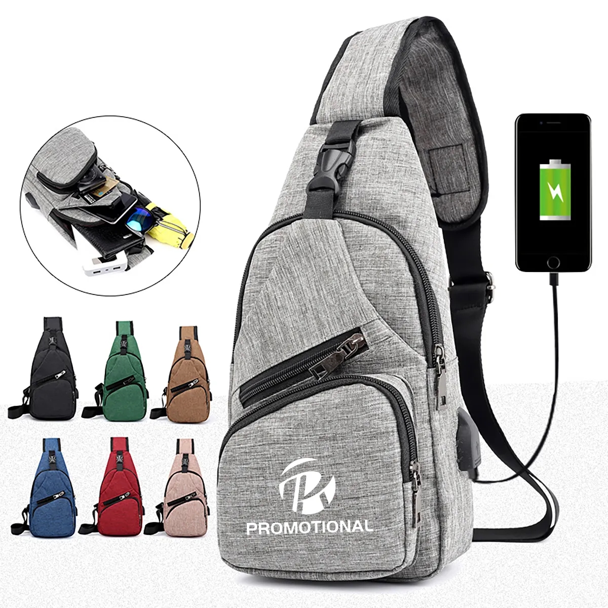 Multipurpose Crossbody Shoulder Sling Bag 3