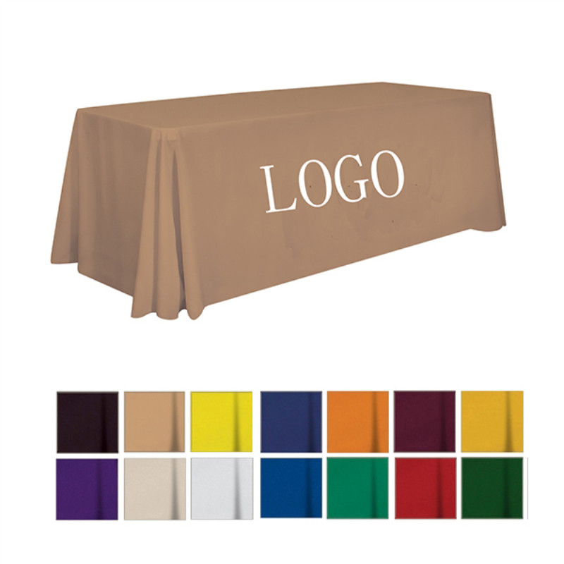 6 Ft 4 Sided Plain Table Cover 2