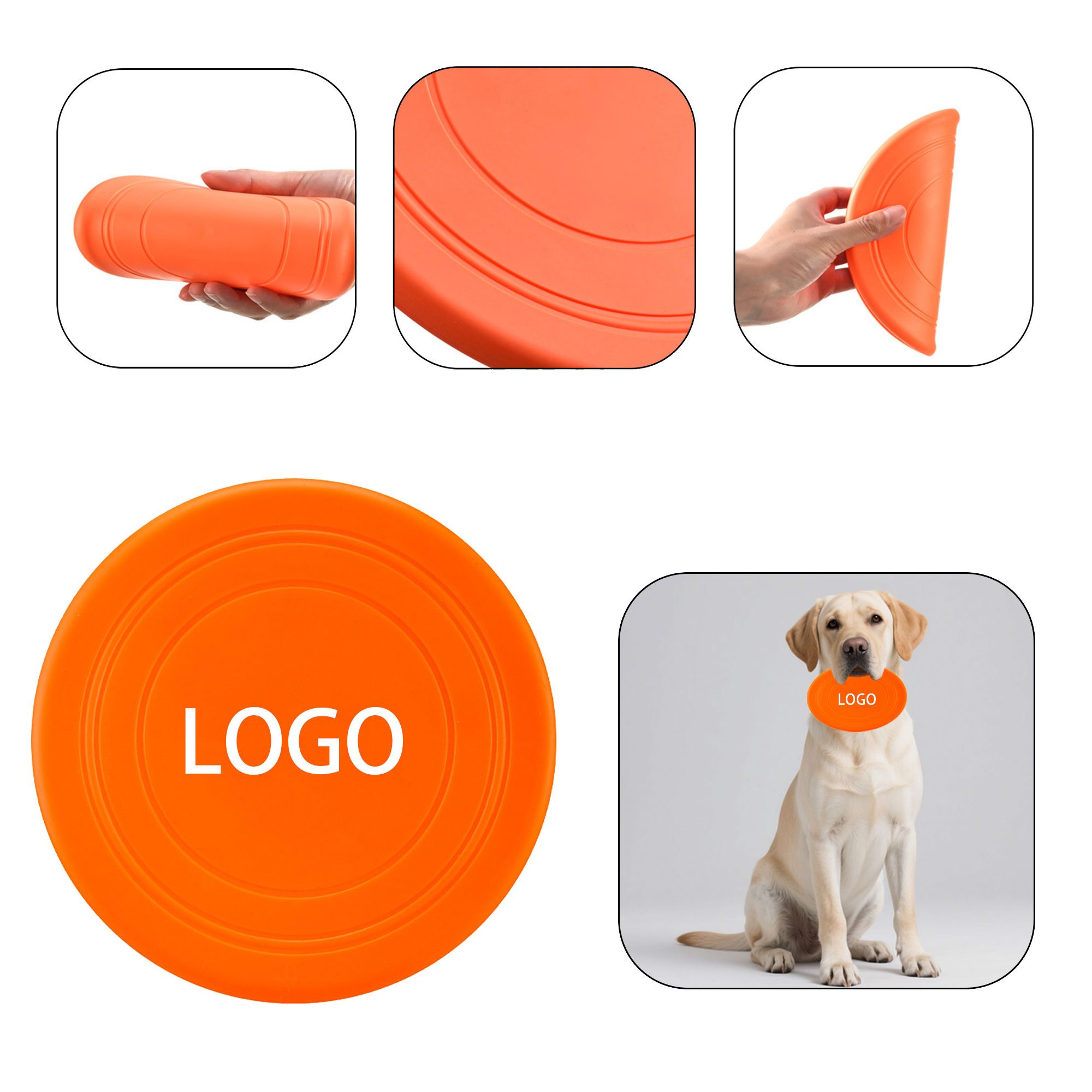 Durable Silicone Dog Disc 3