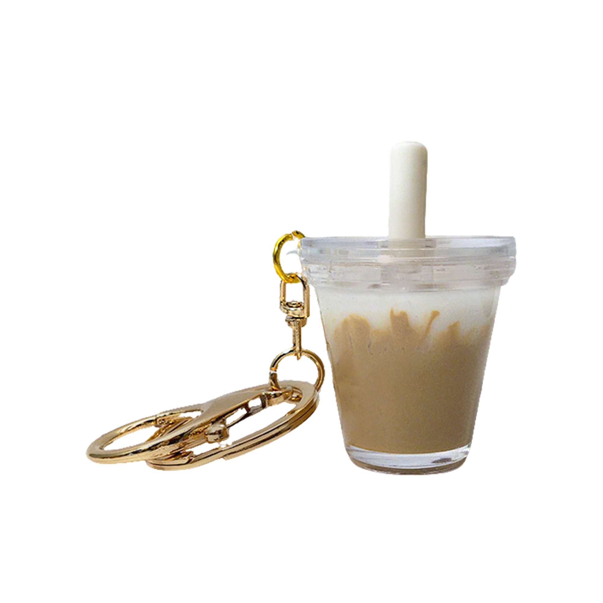 Mini Acrylic Iced Americano Coffee Keychain Magnet 5