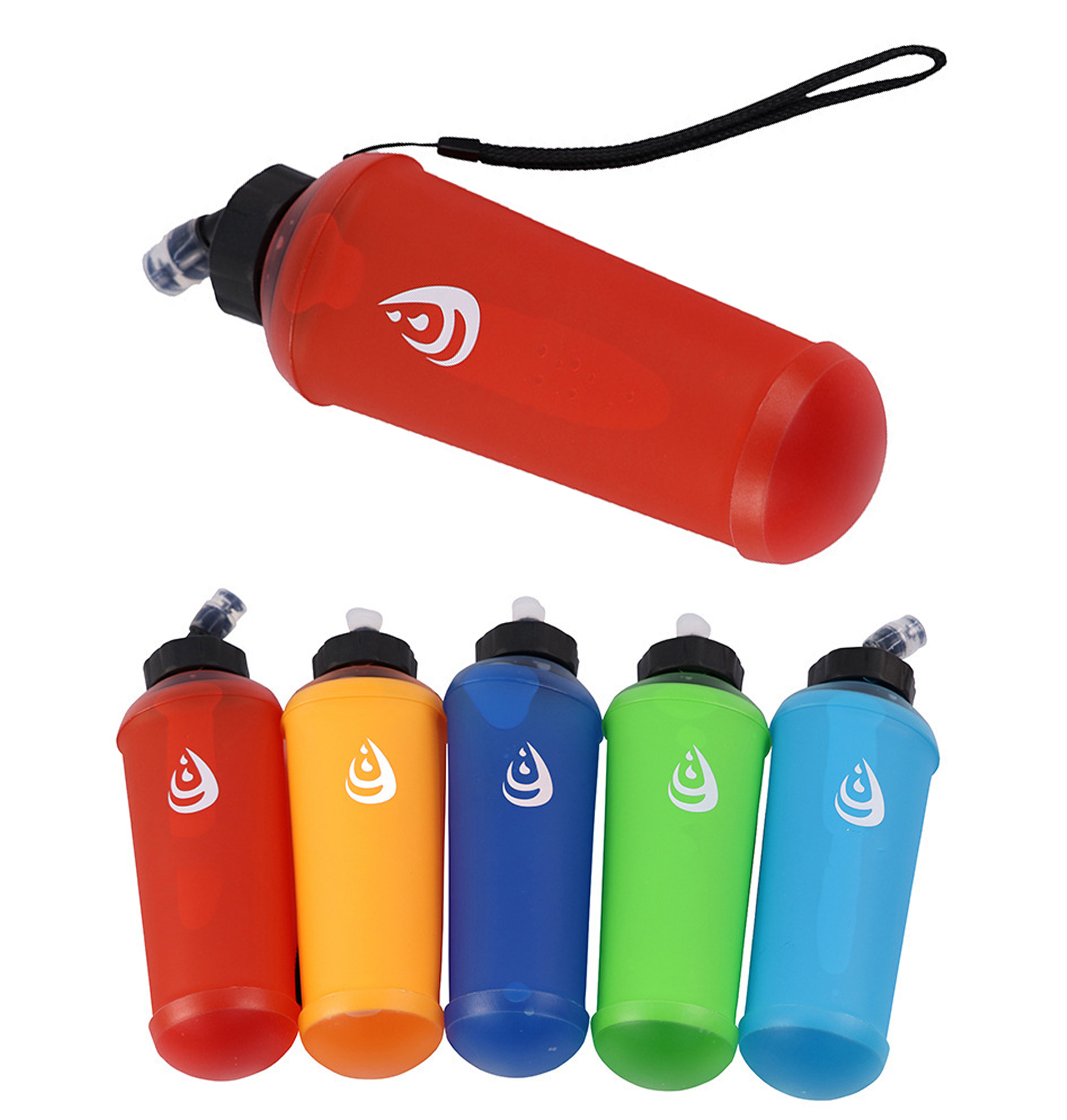 15 OZ Folding TPU Soft Water Bottle 2
