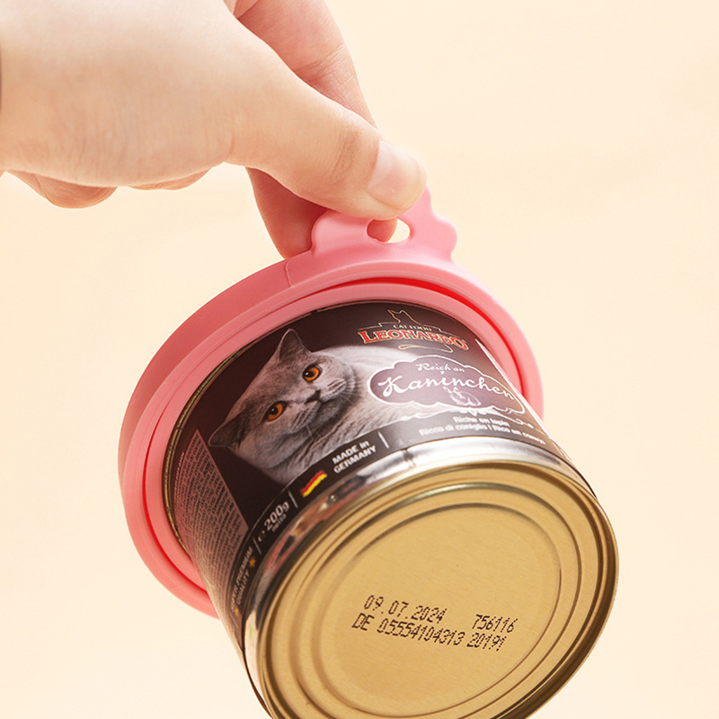 Silicone Can Lids for Pet Food Cans Fits Standard Size Can Tops 11