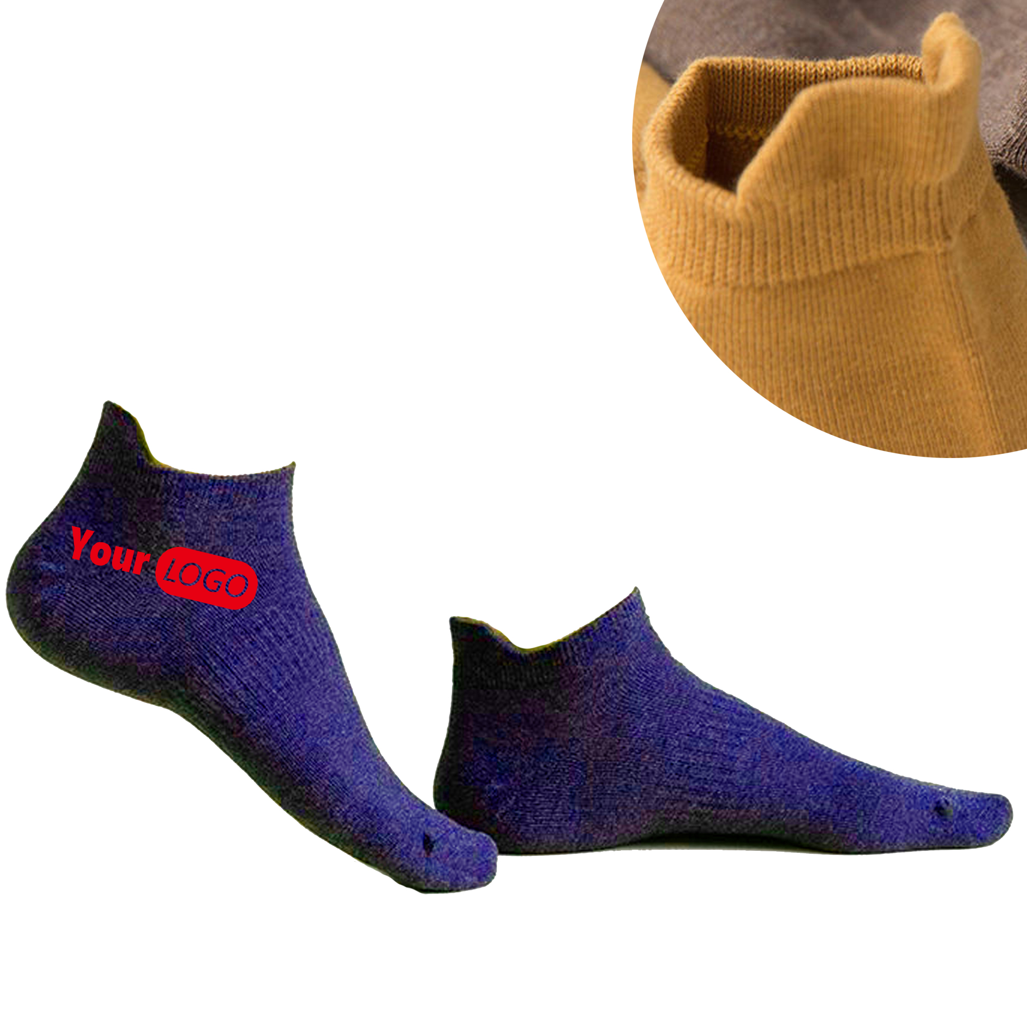 Cotton Rainbow Casual Sock Ankle Athletic Running Socks Low Cut Sports Tab Crew for Men and Women J 2