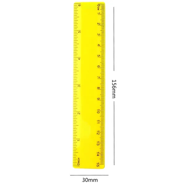 Promotional 6" Plastic Ruler 7