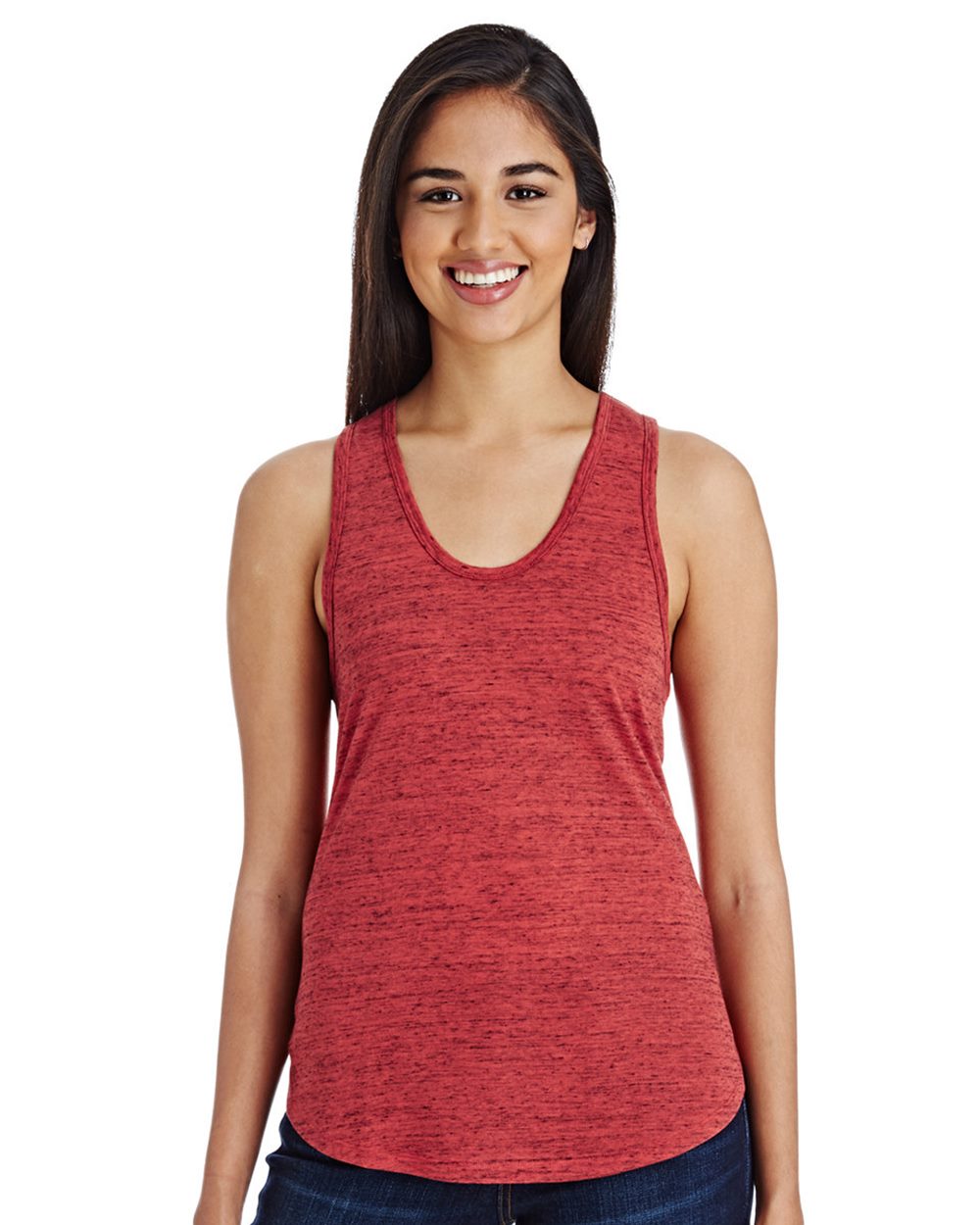 Women's Blizzard Jersey Racer Tank Top - 204LT 2