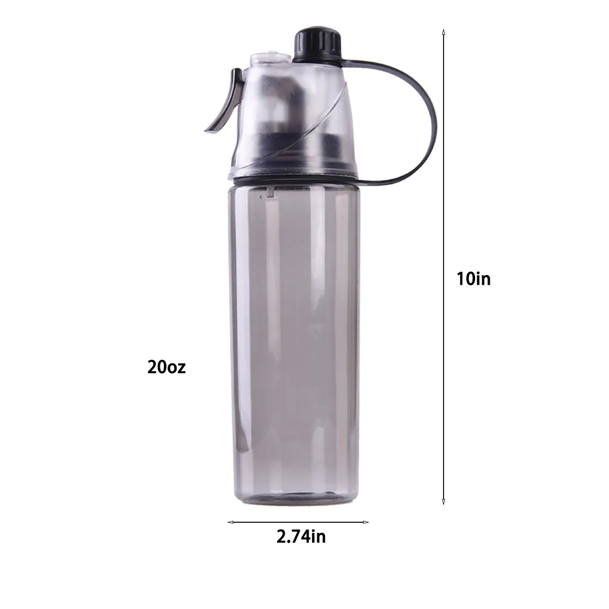Spray Outdoor Large Capacity Sports Water Bottle 3