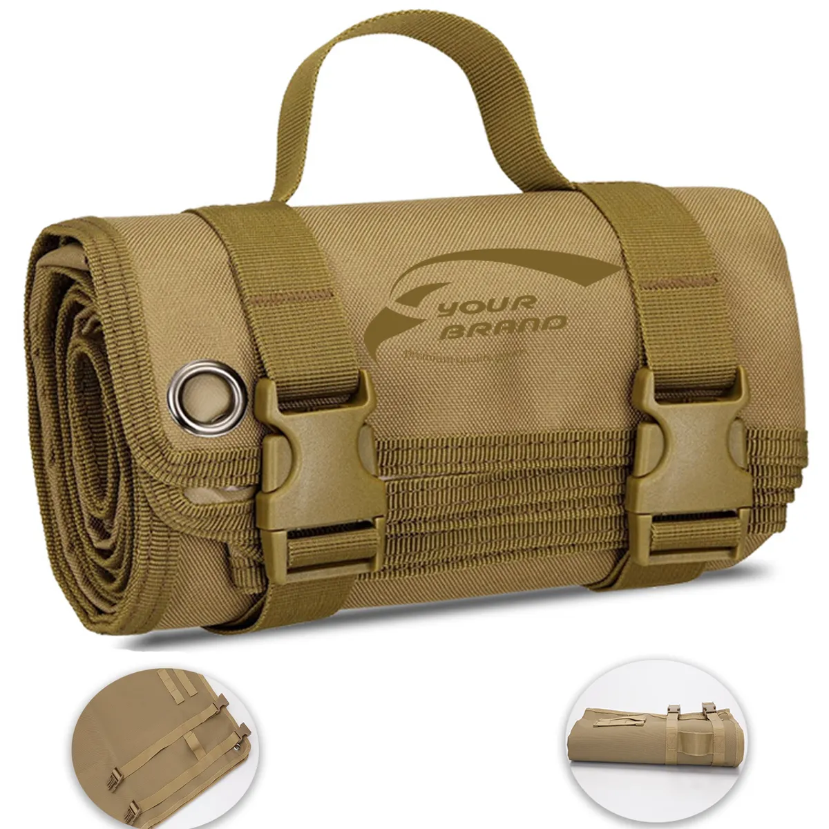 Roll-Up Shooting Non-Slip Portable Design Mat Padded 1