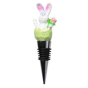 Charming 4 Piece Sitting Angel Cupid Wine Stopper Set 12