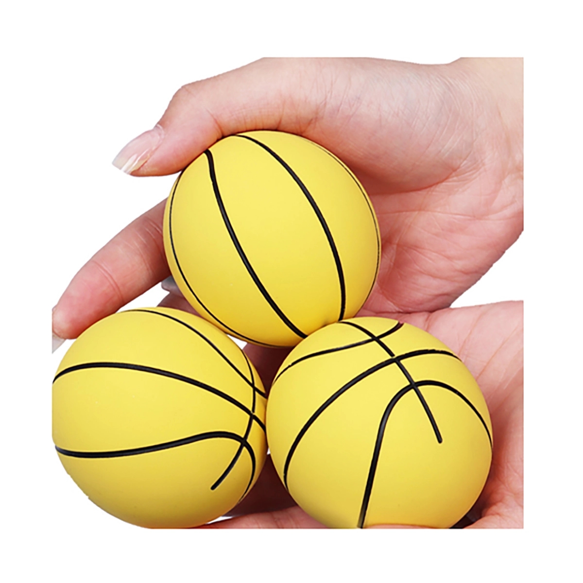 Mini Rubber Hollow Bouncy Ball 3
