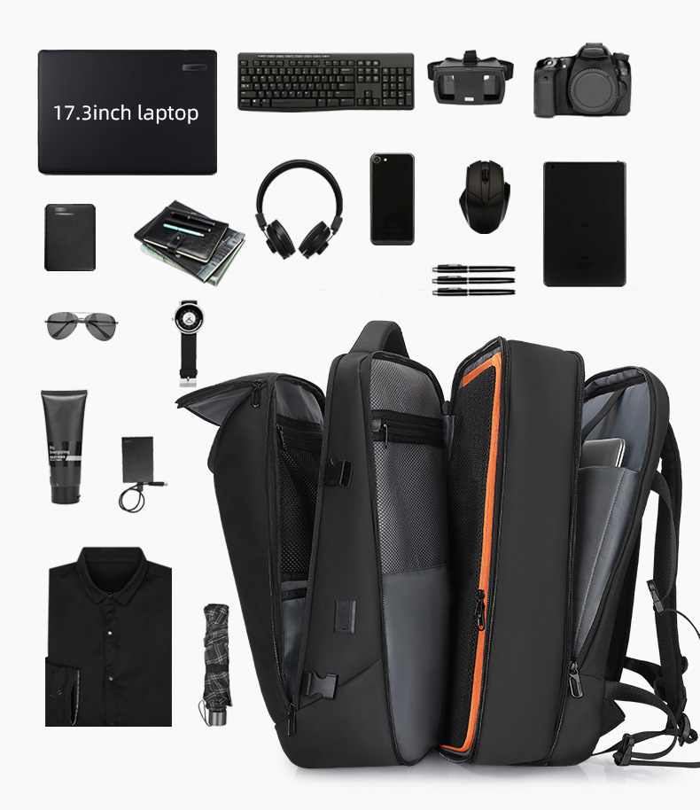 Water Resistant Travel Backpack for Women Men 10