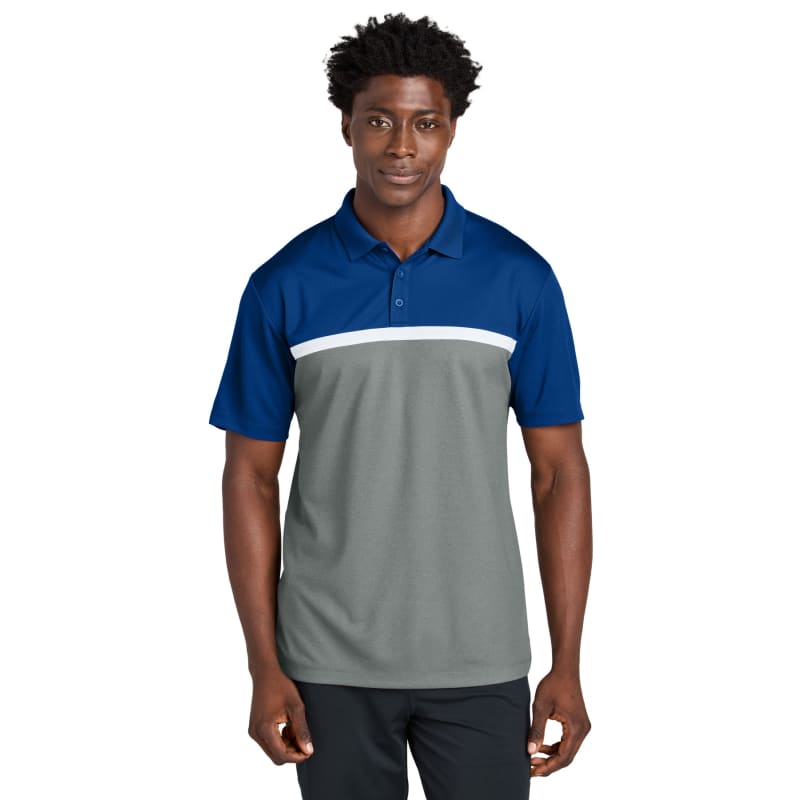 Sport-Tek UV Micropique Colorblock Polo 13