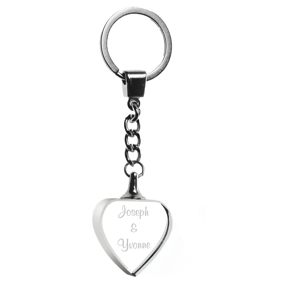 Heart Crystal Keychains 3