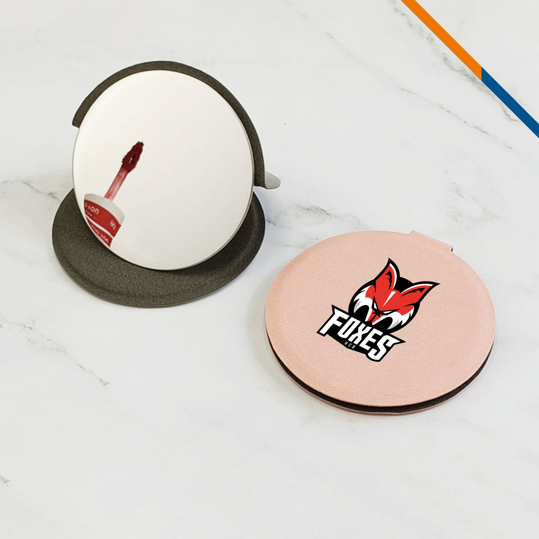 Snor Foldable PU Leather Makeup Mirror 8
