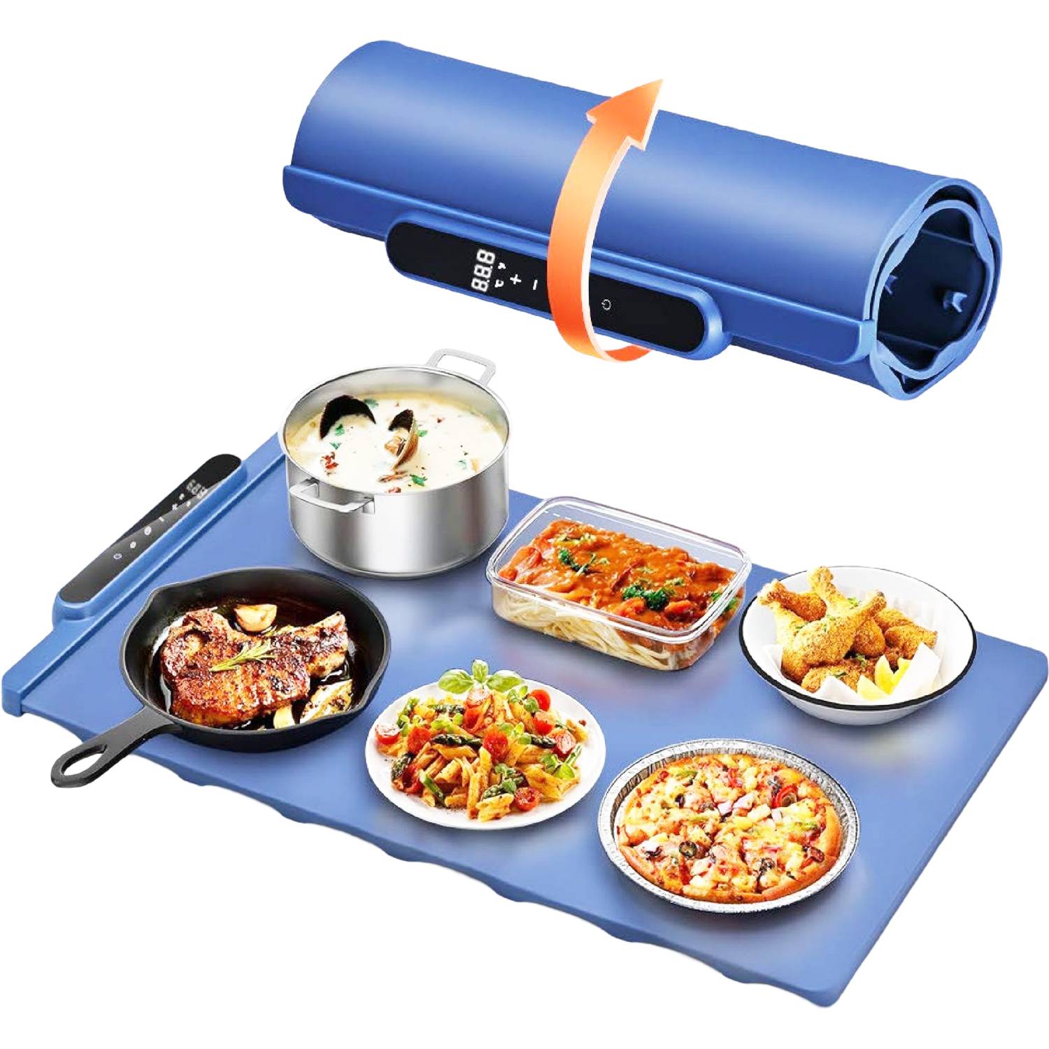 Smart Heating Silicone Place Mat 4
