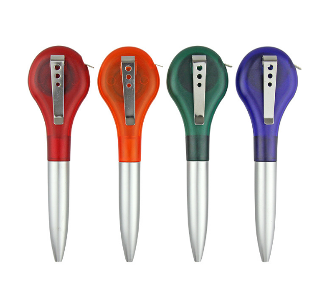 Plastic Ballpoint Pen with Tape Measure 5