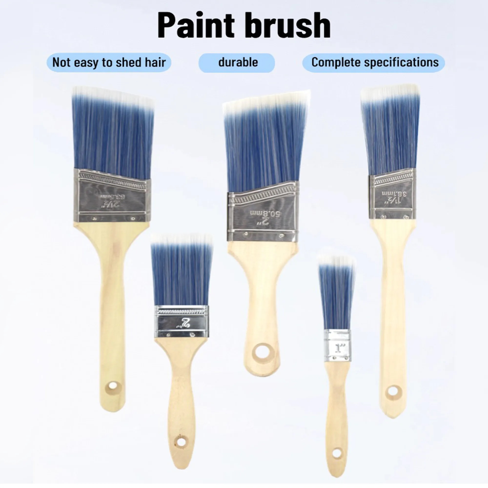 5 Piece Paint Brush Set 5