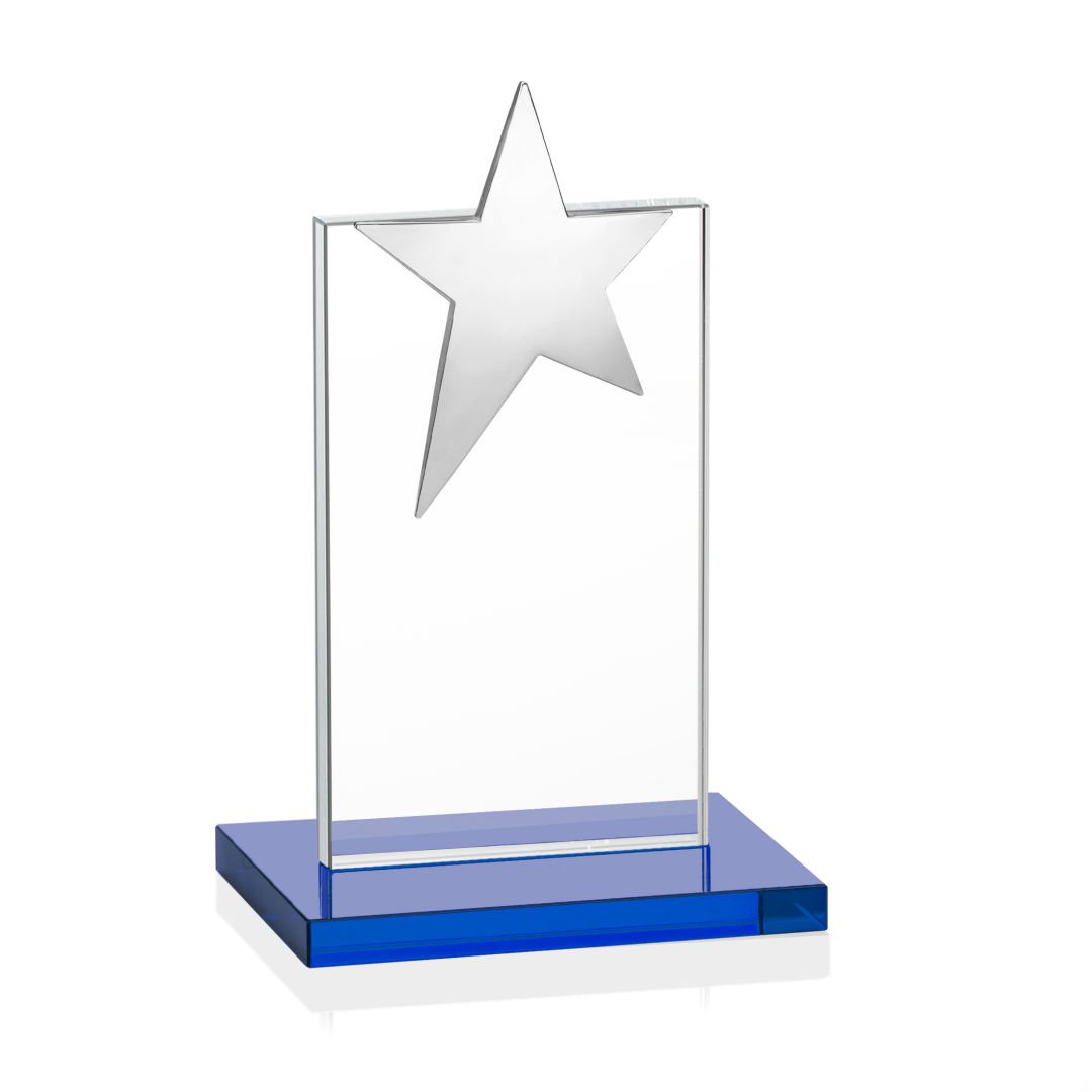 Bryanston Chrome Star VividPrint™ Award - Sky Blue 20