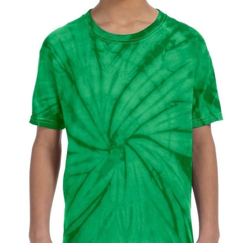 Tie-Dye Youth 5.4 Oz., 100% Cotton Tie-Dyed T-Shirt 46