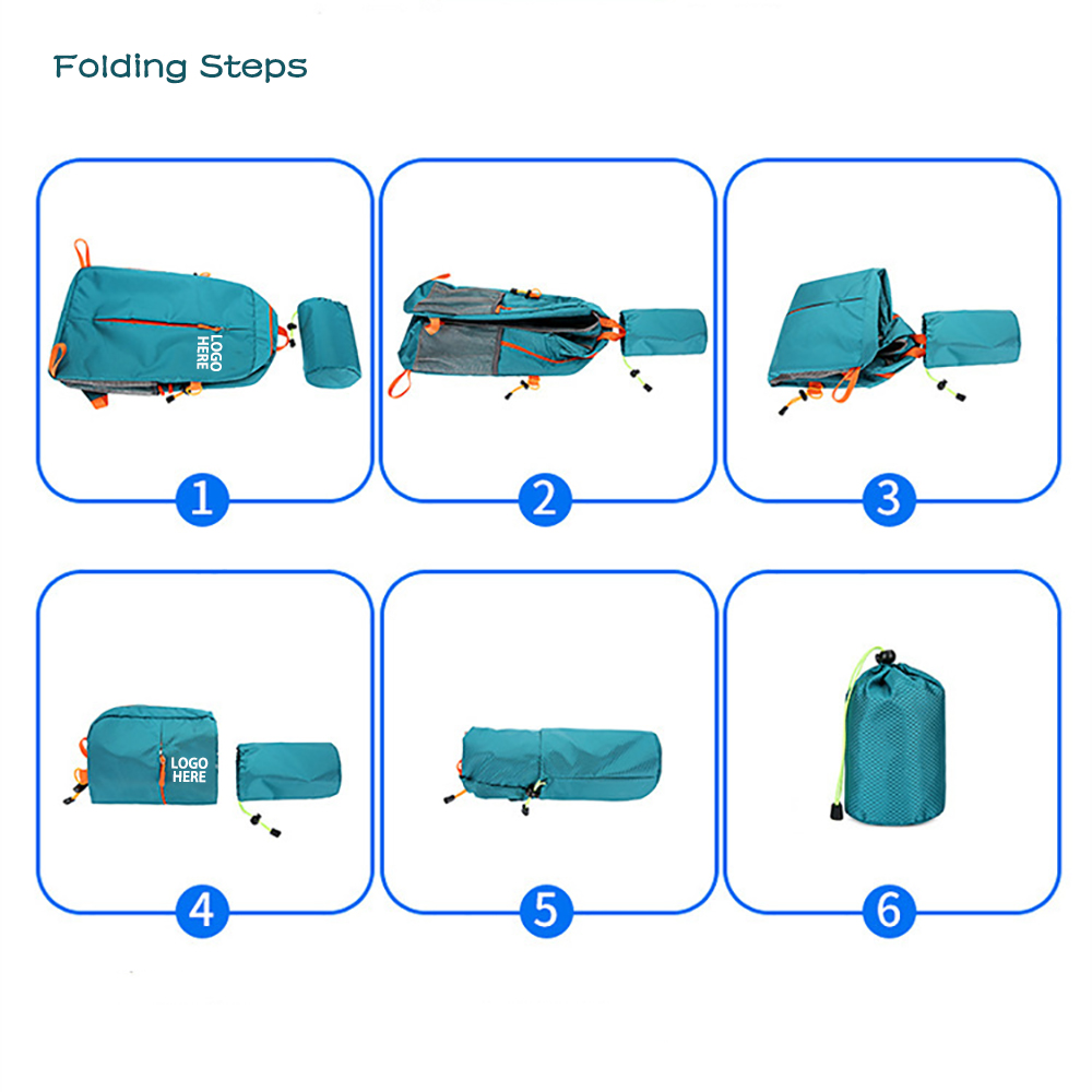 20L Lightweight Waterproof Outdoor Travel Foldable Backpack 8