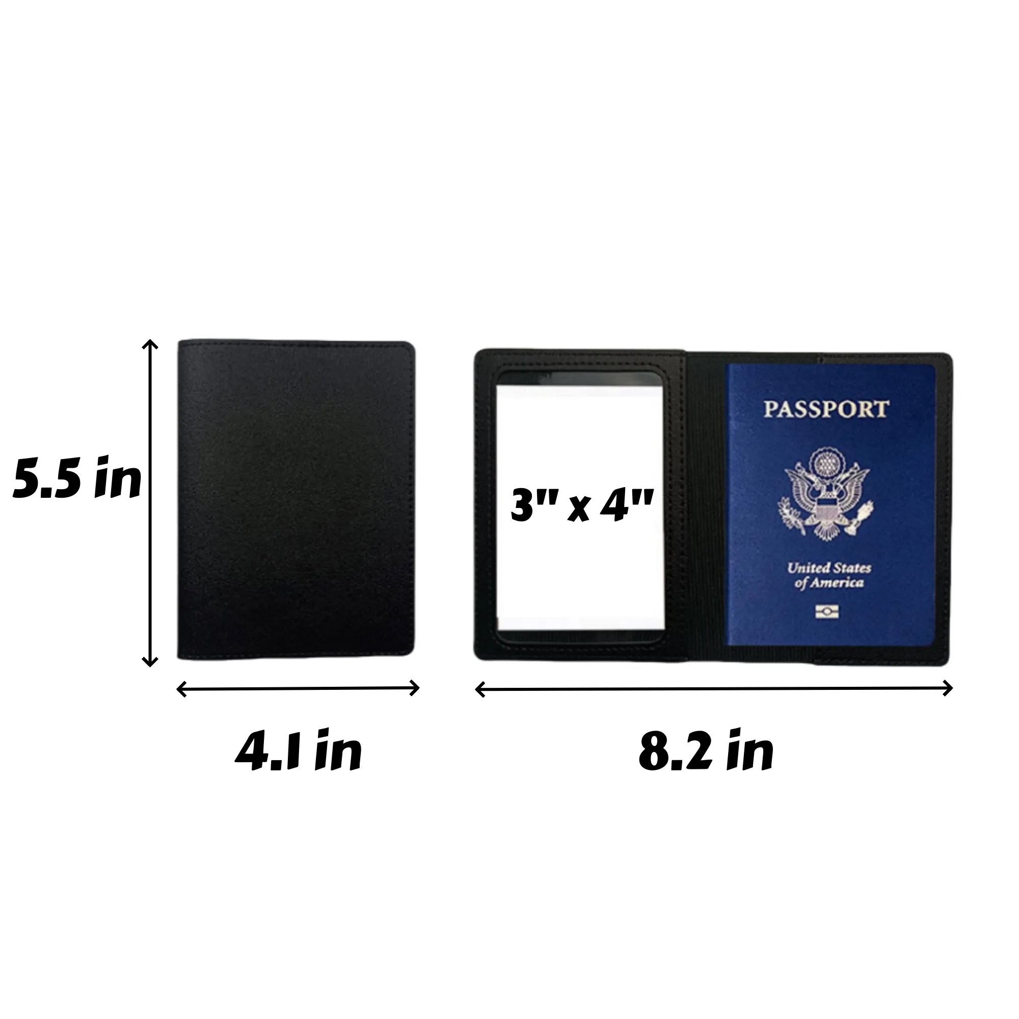 PU Leather Passport Protector 2