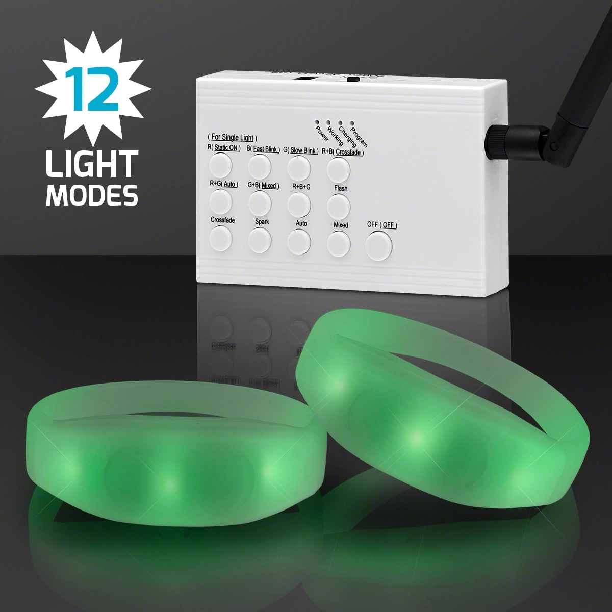 Remote Activated LED Bracelets 7