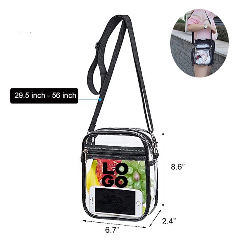 Clear Crossbody Purse Bag 1