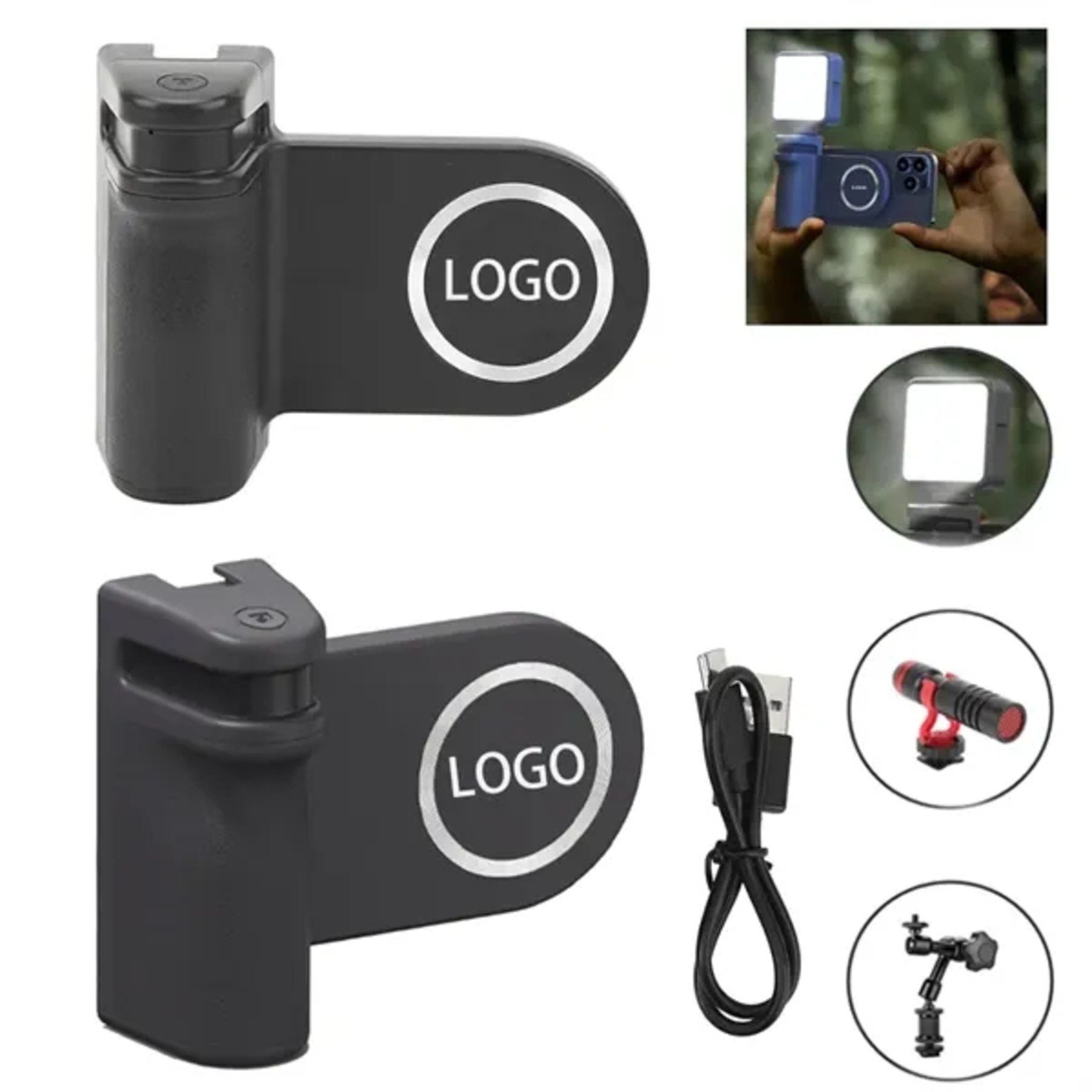 Auxiliary camera (with Bluetooth shutter)
 2
