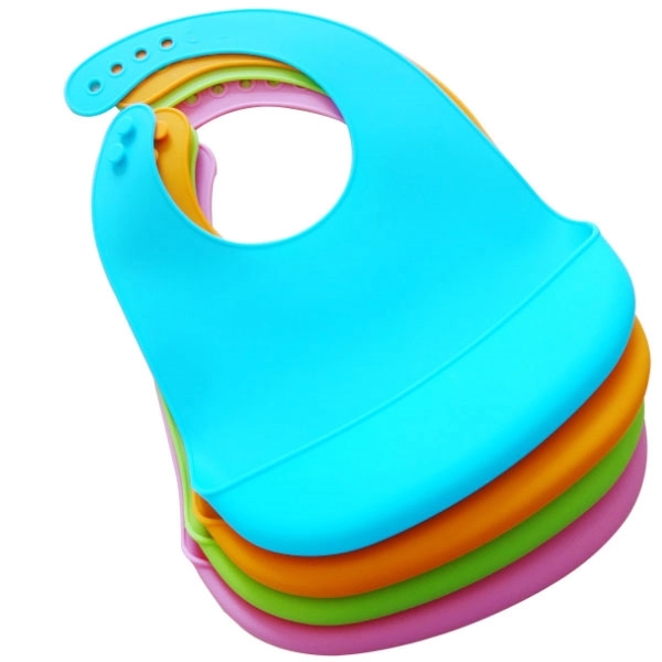 Waterproof Silicone Baby Bibs 4