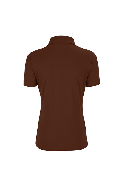 Women's Vansport Omega Solid Mesh Tech Polo 107