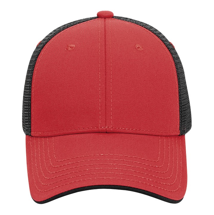 OTTO CAP® 6 Panel Low Profile Mesh Back Trucker Hat 46