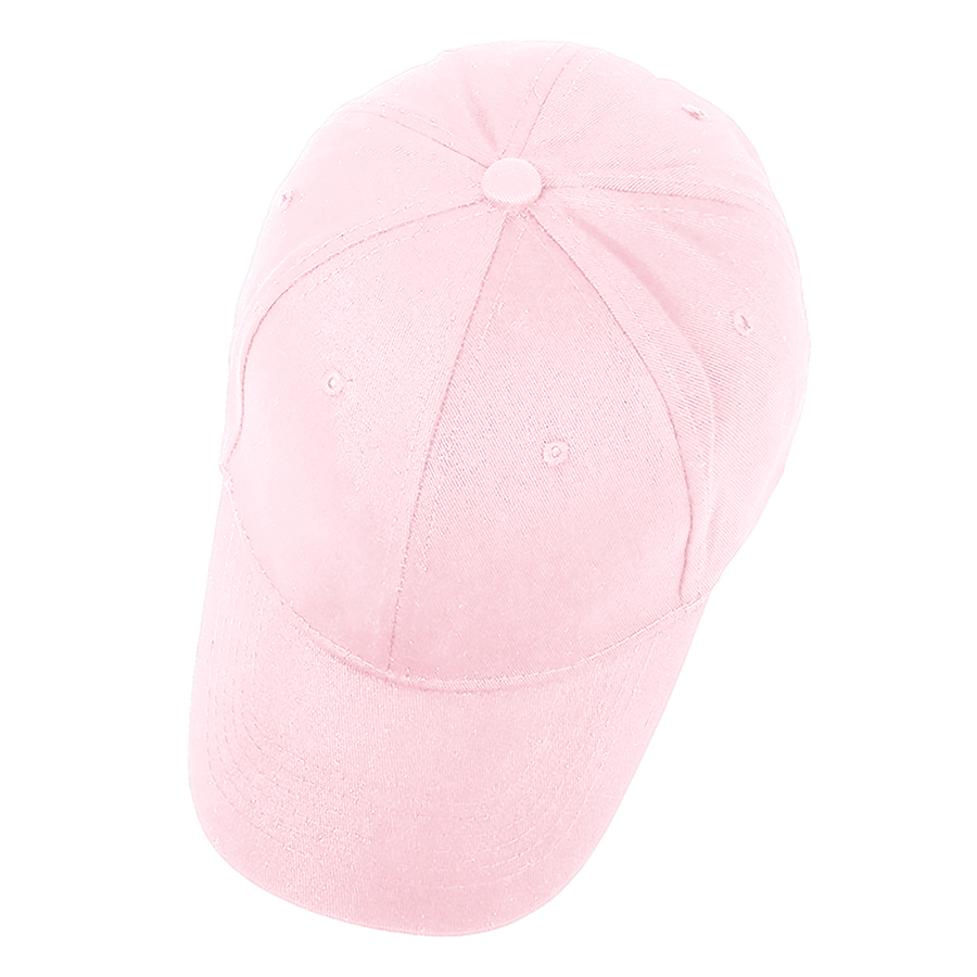 Stock Solid Color Cotton 6-Panel Baseball Cap w/ D-Ring 11