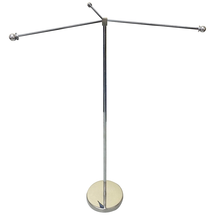 11-19.7" Metal Telescopic Flagpole with Three Single Reverse Banners 4