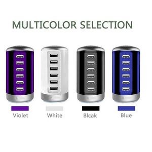 Universal 6 USB Ports Desktop Charging Station Hub 5