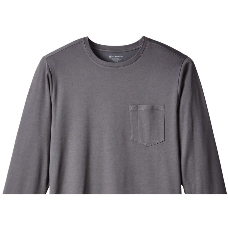 Harriton Unisex Charge Snag And Soil Protect Long-Sleeve T-Shirt 25