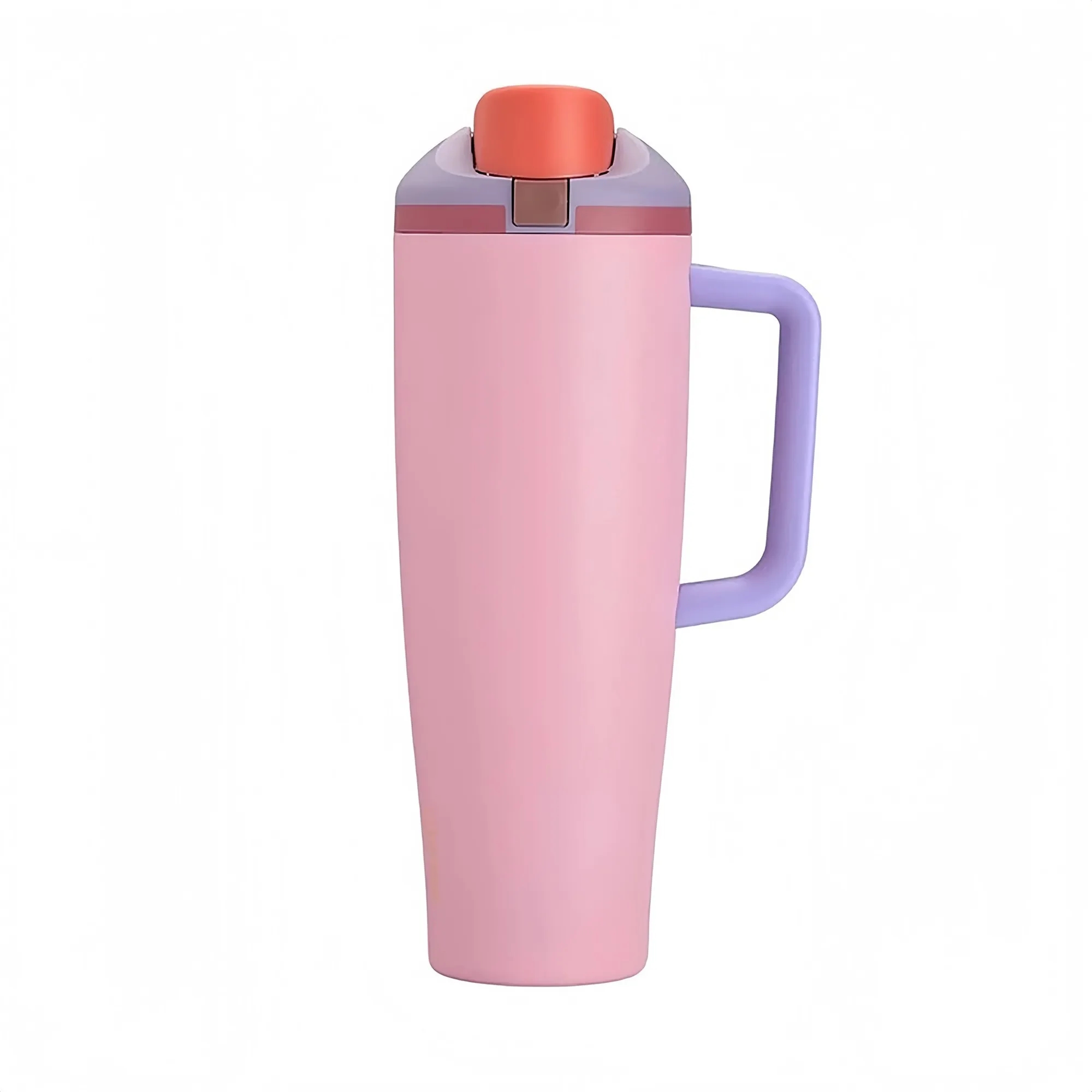 40 oz Insulation Travel Mug Water Bottle W/Handle 7