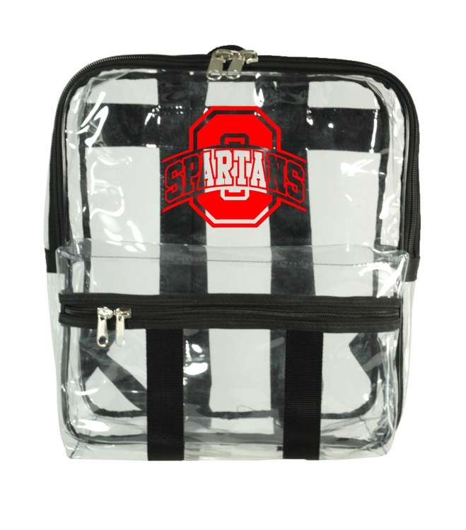 The College Clear Backpack 3
