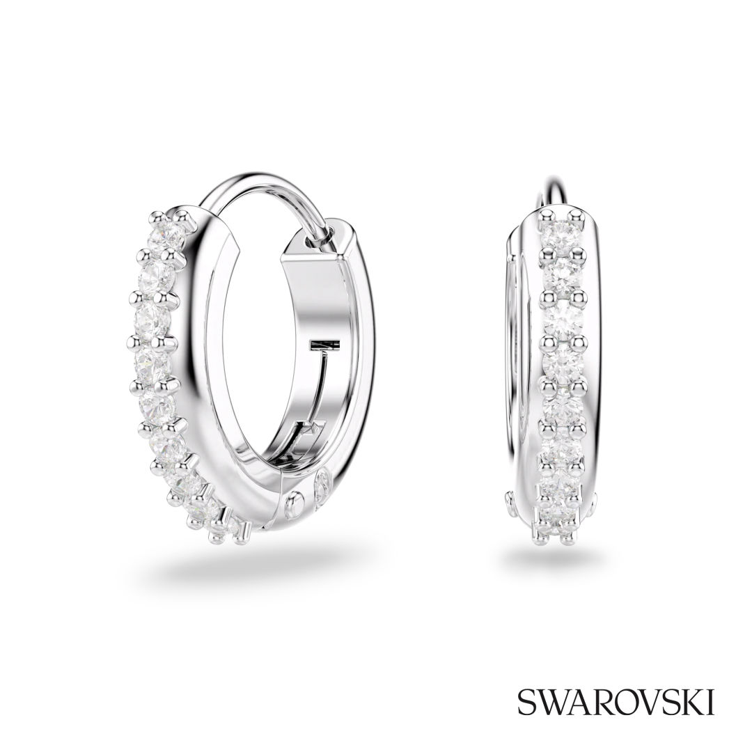 Swarovski® Matrix Hoop Earrings Set