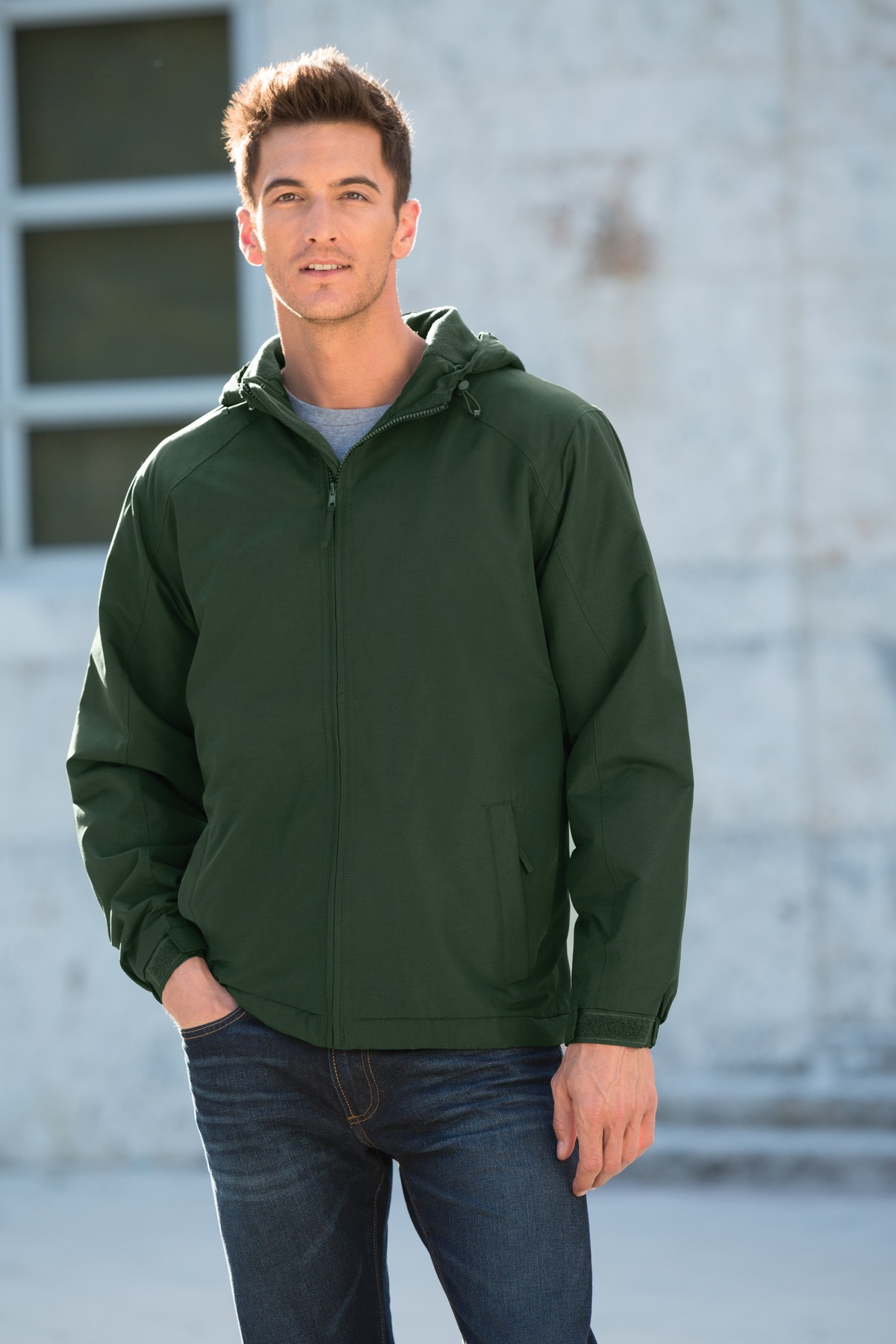 Hooded Charger Jacket